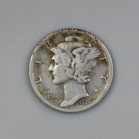 1926 S (San Francisco) Mercury Dime 10c