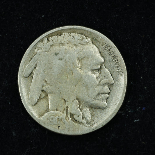1917 S (San Francisco) Buffalo Nickel 5c