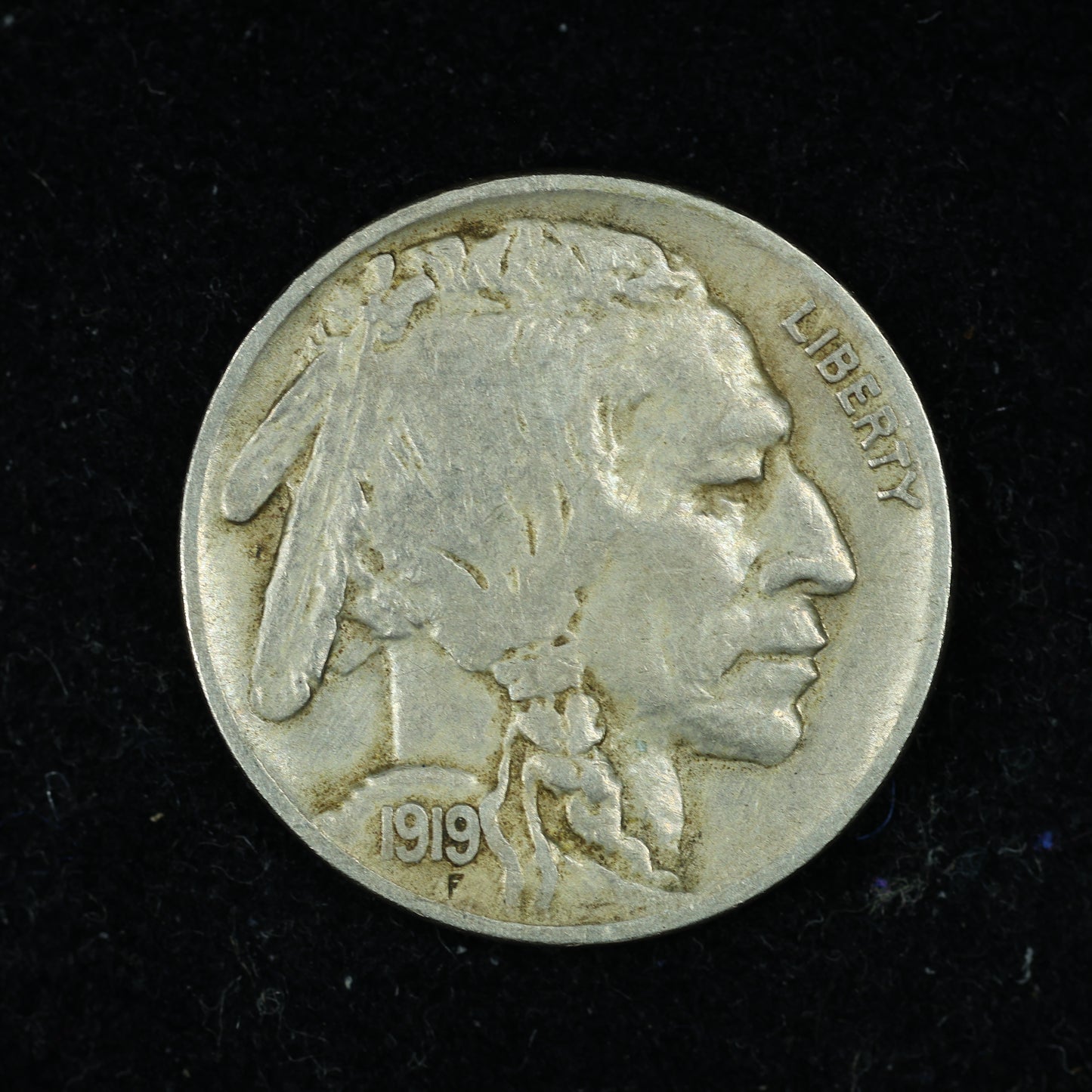 1919 Buffalo Nickel 5c