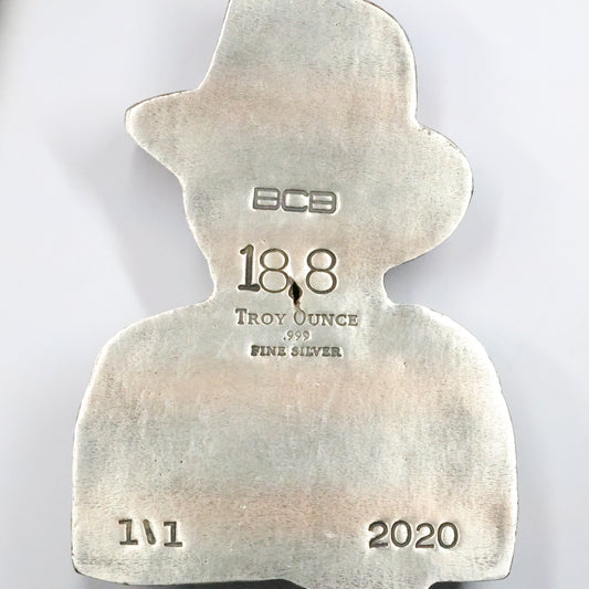 18.8 oz .999 Fine Silver Bullion Freddy Krueger by BCB Bay City Bullion