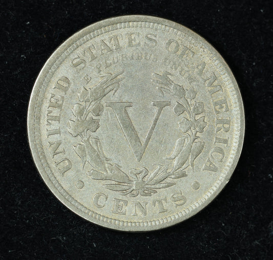 1900 5c Liberty V Nickel Five Cent Coin