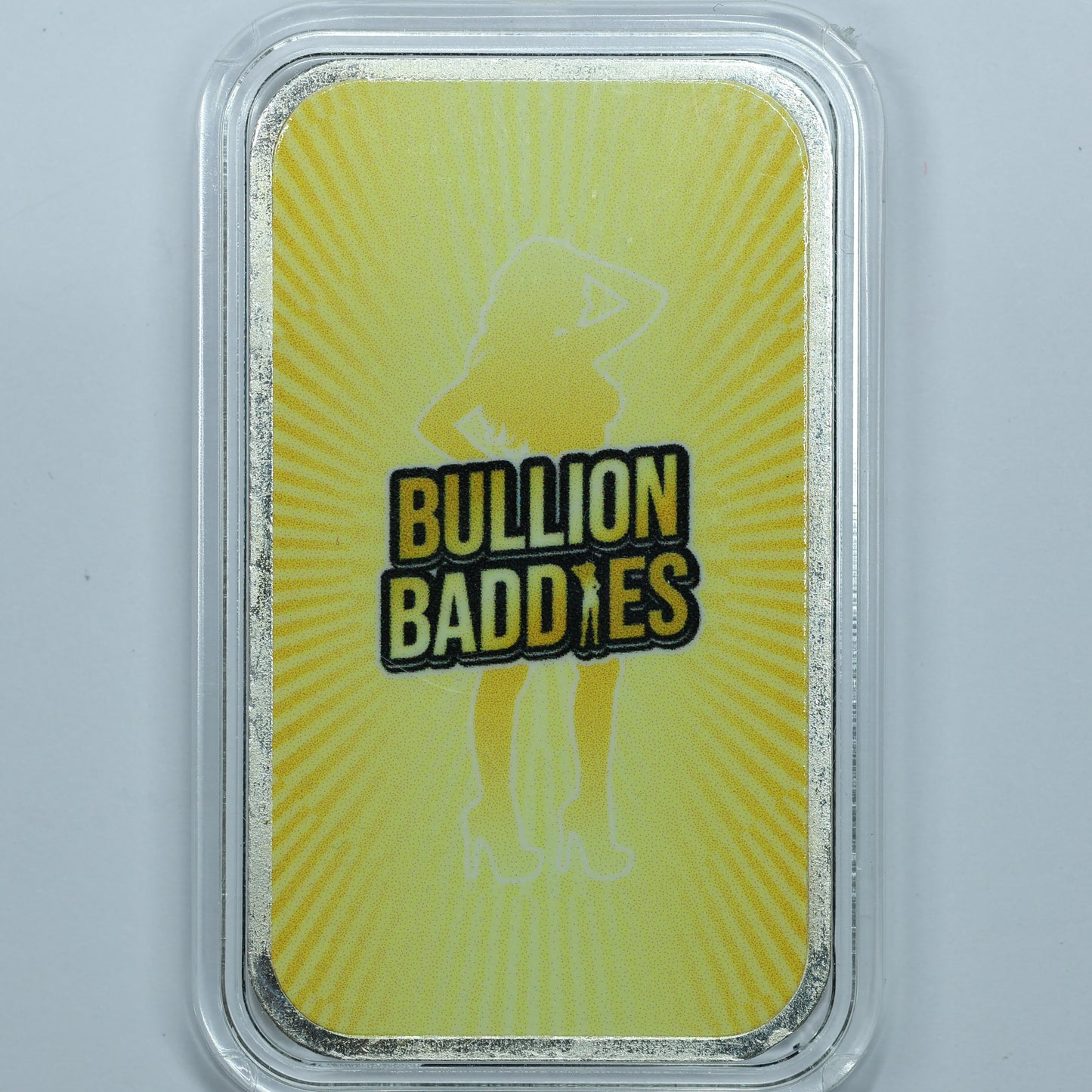 Bullion Baddies Princess Renee - 1 oz .999 Fine Silver Bar Colorized w/ Capsule & COA