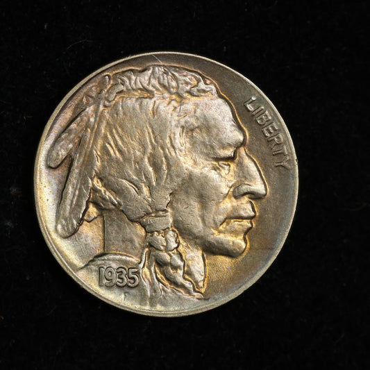 1935 D Buffalo Nickel 5c - Denver