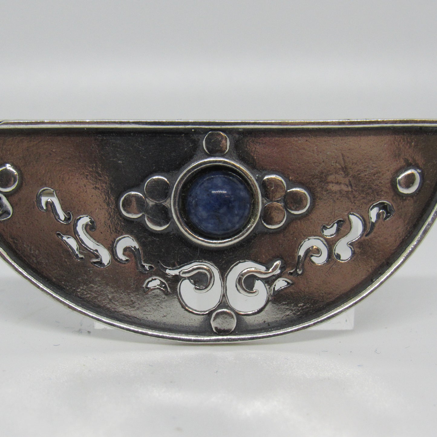 Lior Israel Sterling Silver Lapis Lazuli Pendant - ~2.5 inch