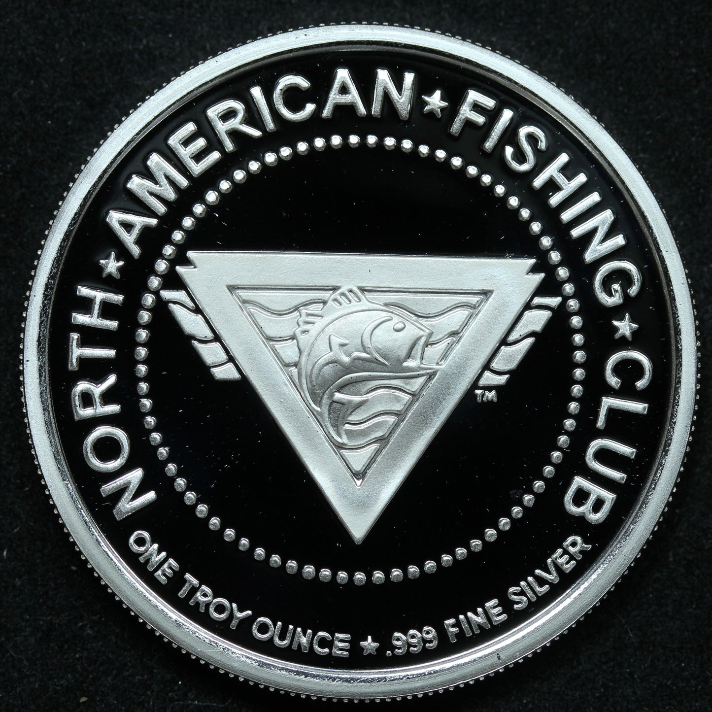 1 oz .999 Fine Silver - National Fishing Grand Slam - Tarpon w/ Capsule