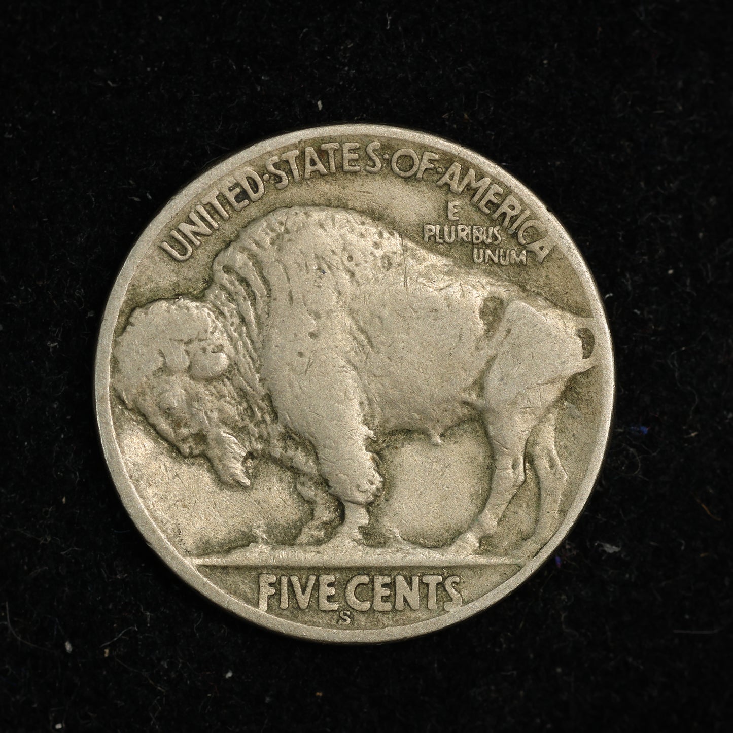 1927 S Buffalo Nickel 5c - San Francisco