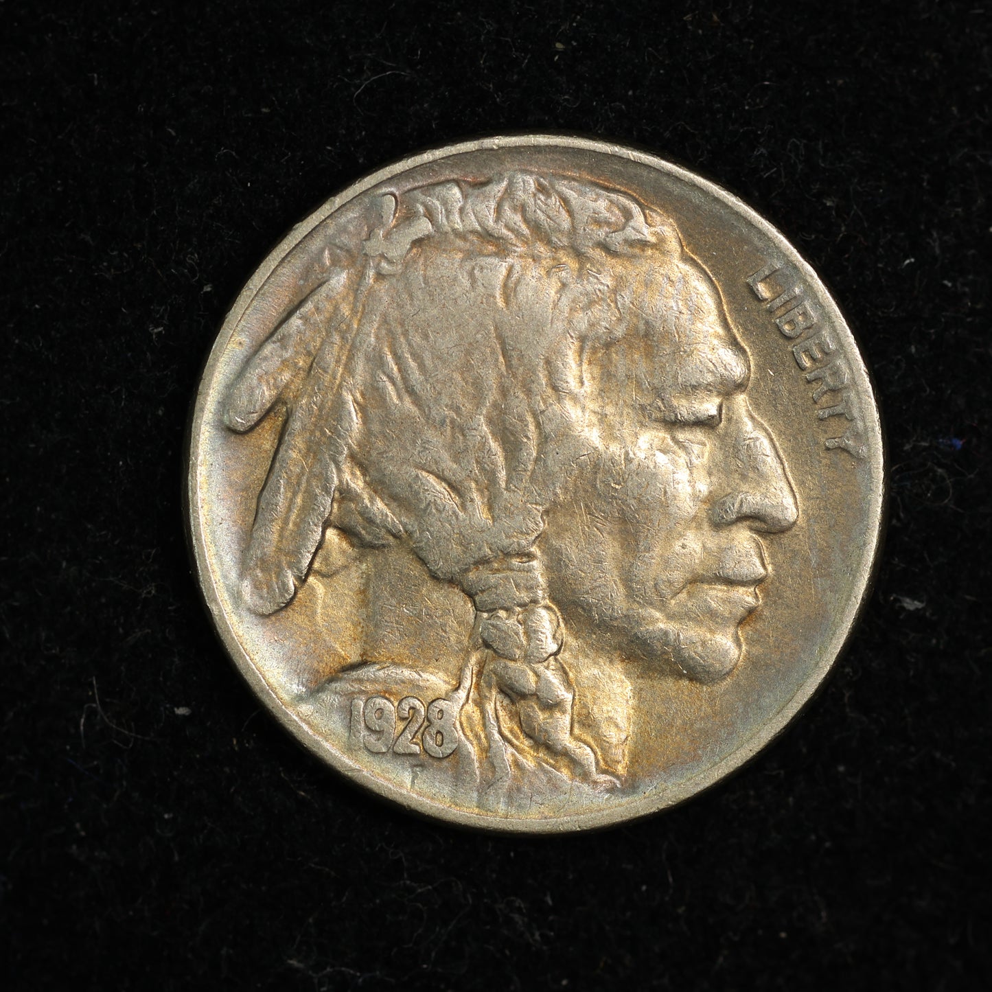 1928 S Buffalo Nickel 5c - San Francisco