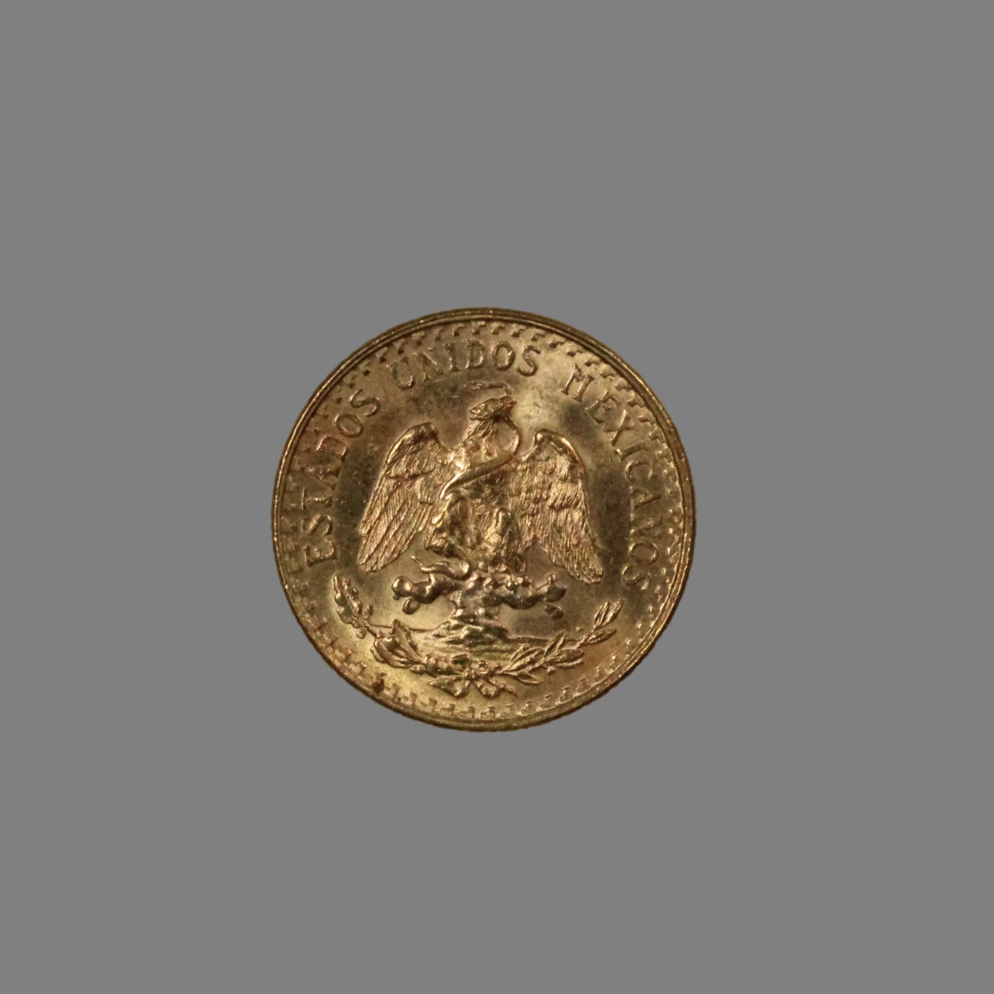 1945 2 Pesos Dos Pesos Mexico Gold Coin