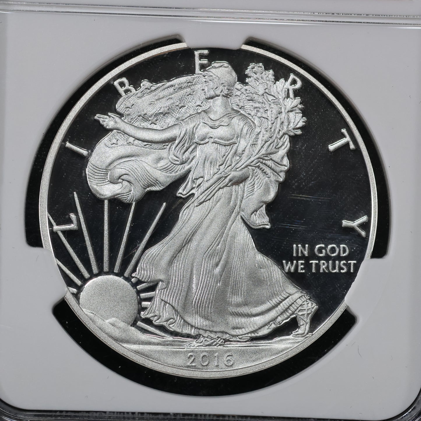 2016 W American Silver Eagle $1 .999 Fine Silver - NGC PF 69 Ultra Cameo 30th Anniv.