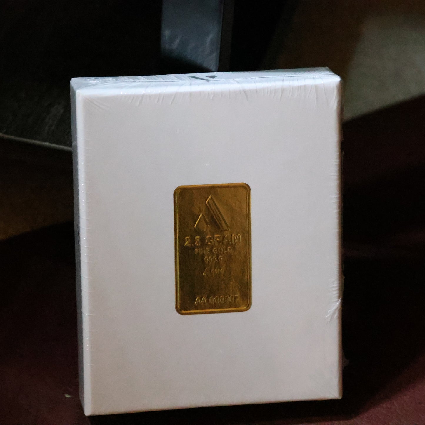 2.5 Gram .9999 Fine Gold Acre Bar in Assay Original Gift Box SEALED