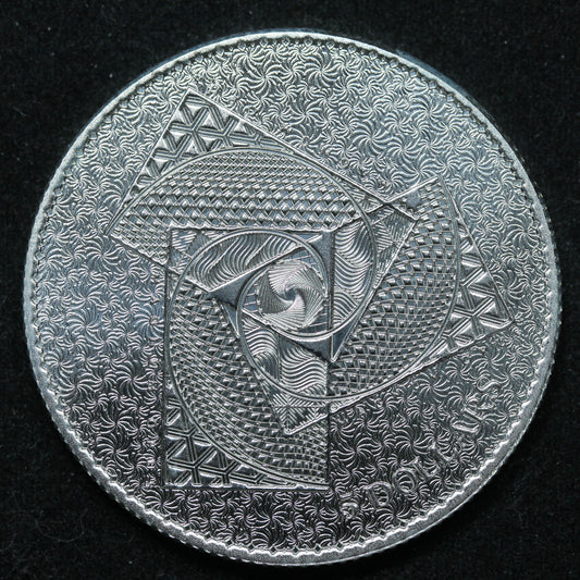 1 oz .9999 Silver 2022 Tokelau Magnus Opus BU Coin w/ Capsule