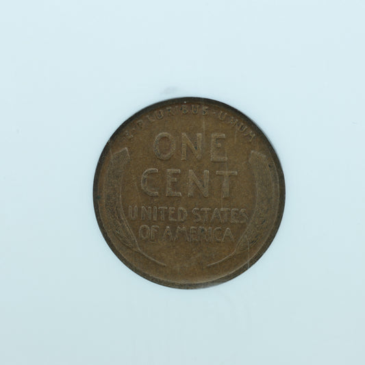 1922 NO D 1C Lincoln Cent Strong Reverse - NGC F12 BN