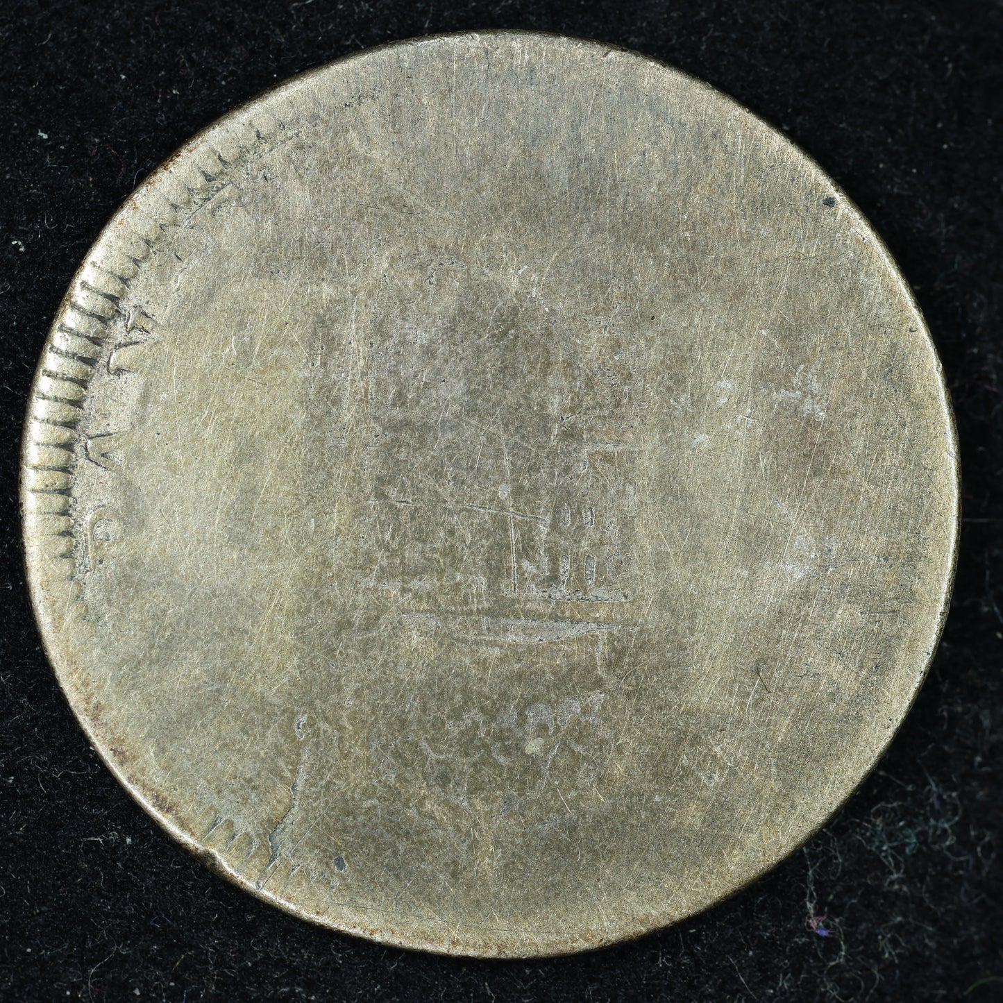 1784 Mo 2 Reale Mexico Very Worn