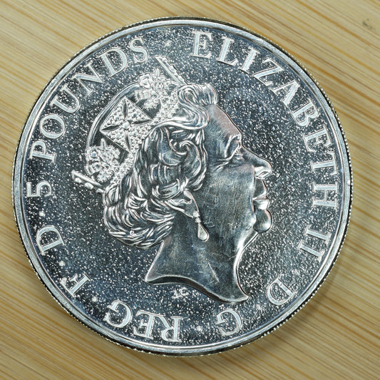 2017 Great Britain 2 oz Silver Queen's Beasts Griffin of Edward Exact Coin Pictured