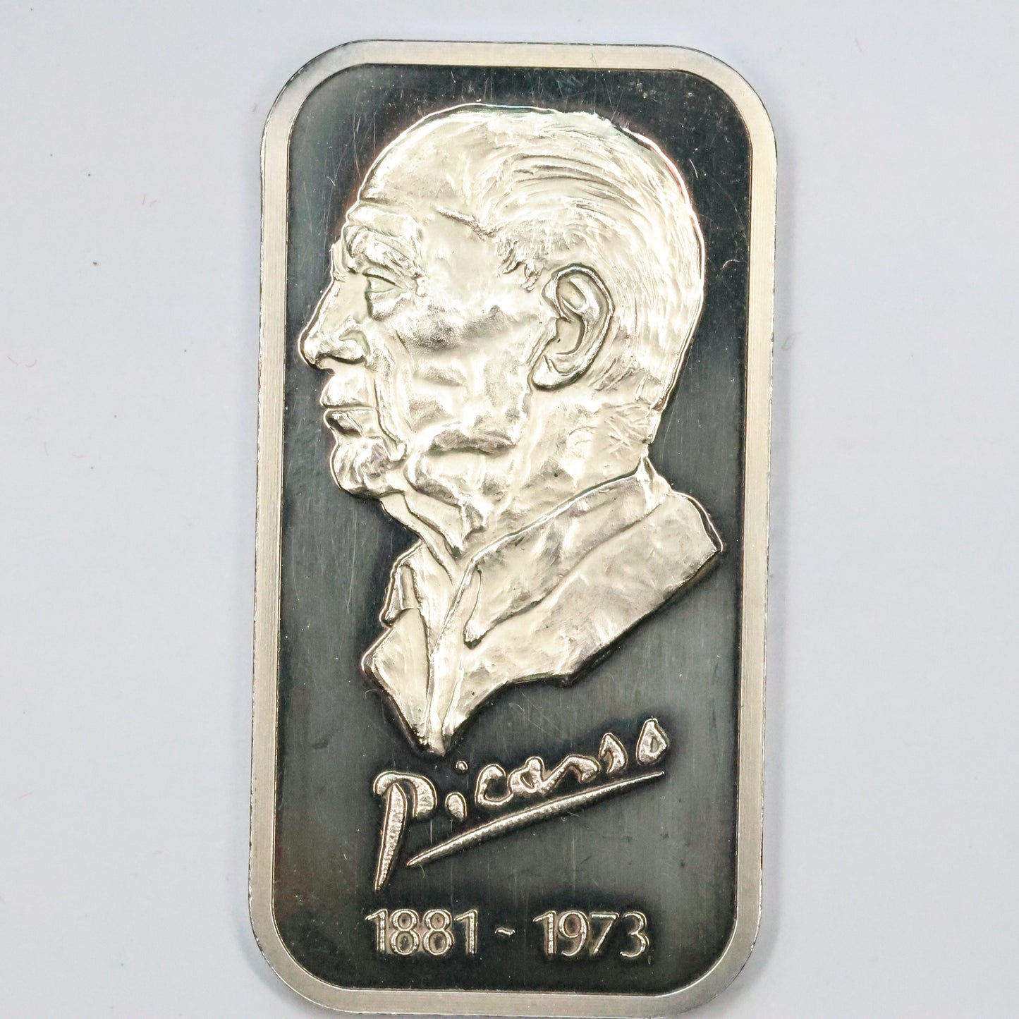 1973 Silver Creations Ltd - Picasso - 1 oz .999 Fine Silver Bar w/ Box