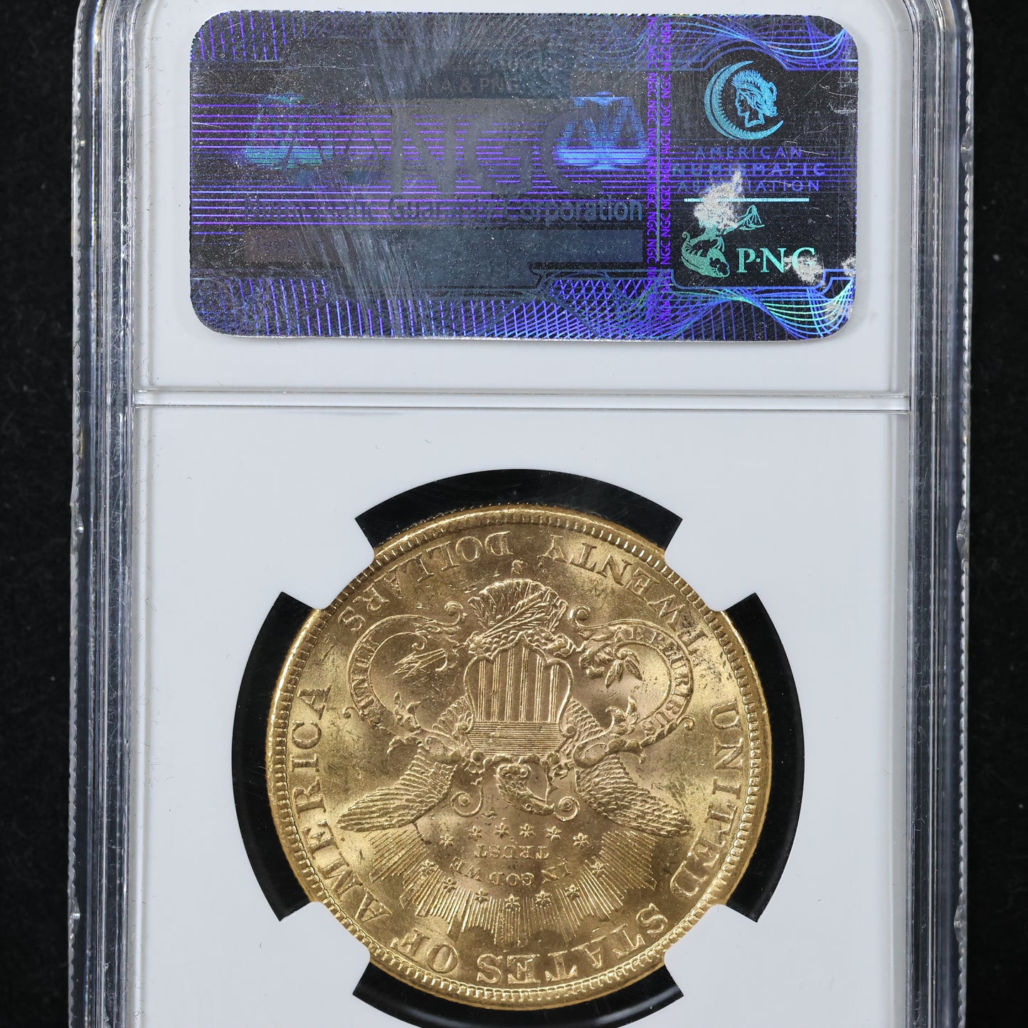 1899 S (San Francisco) $20 Liberty Head US Gold Double Eagle Coin - NGC MS 62