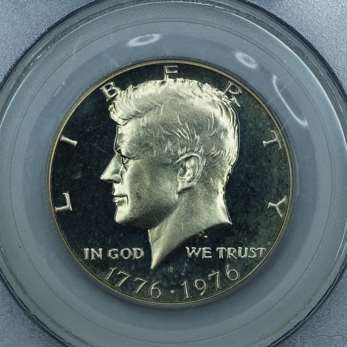 1976 S (San Francisco) Kennedy Half Dollar Silver 50c - PCGS PR69 DCAM