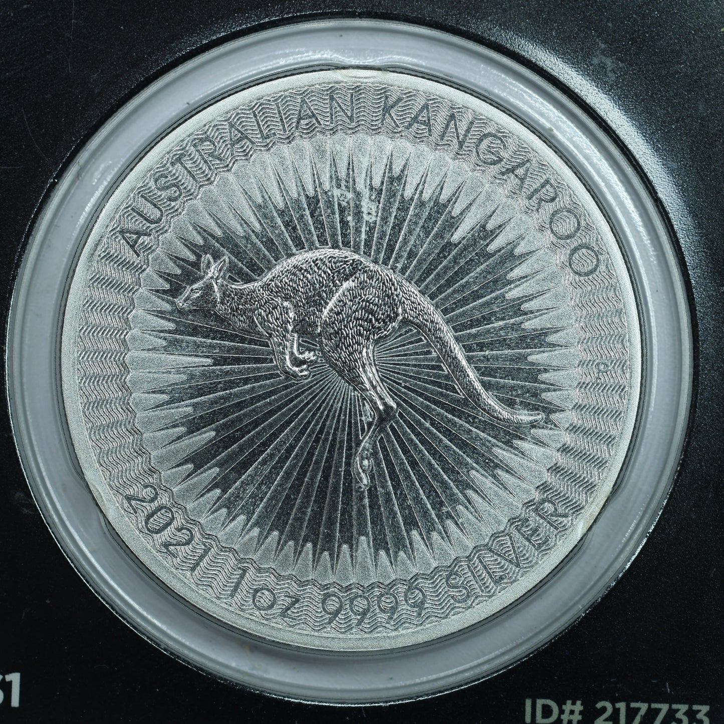 2021 1 oz Silver .9999 Fine Silver Australian Kangaroo $1 Coin in APMEX MintDirect Pkg