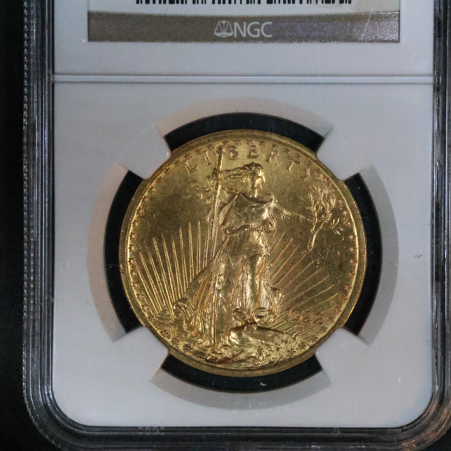 1922 US Gold $20 Liberty Head Double Eagle - NGC MS64