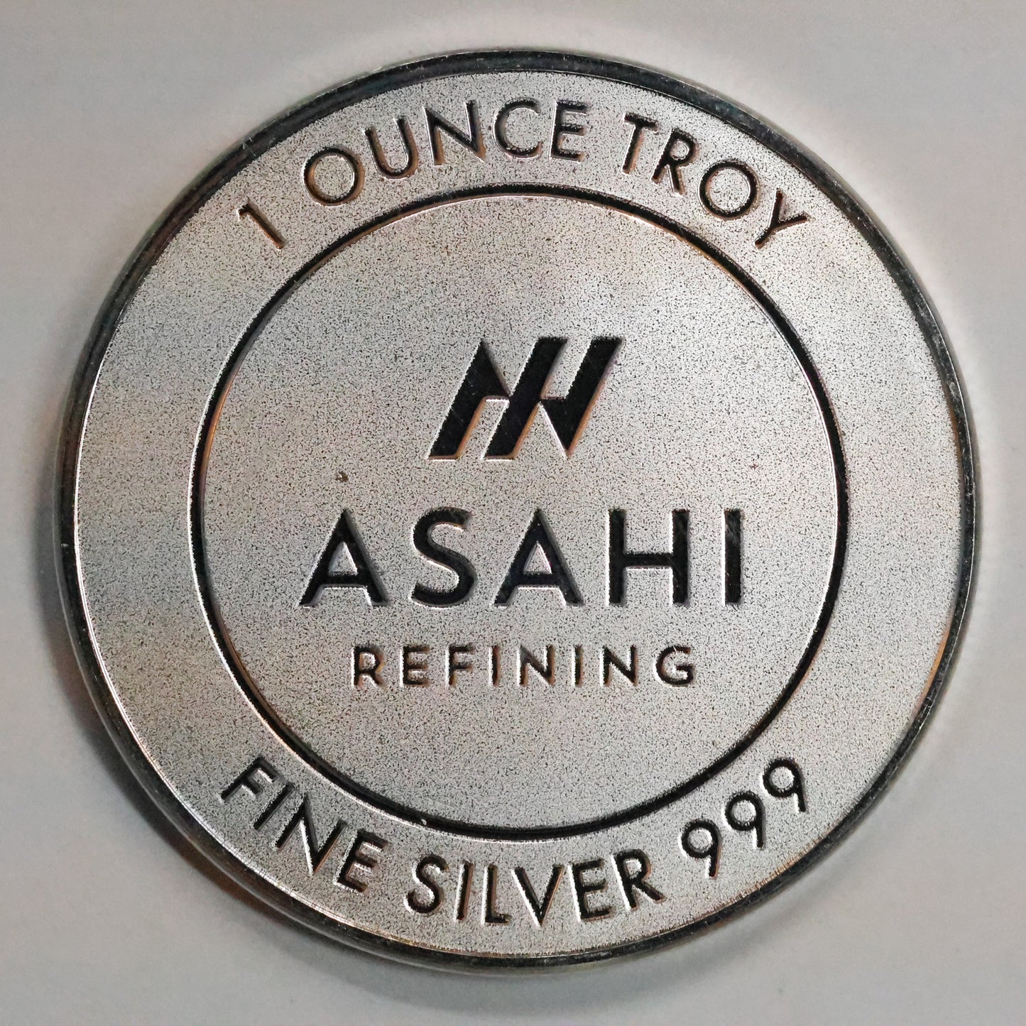 1 oz .999 Fine Silver - Asahi Round