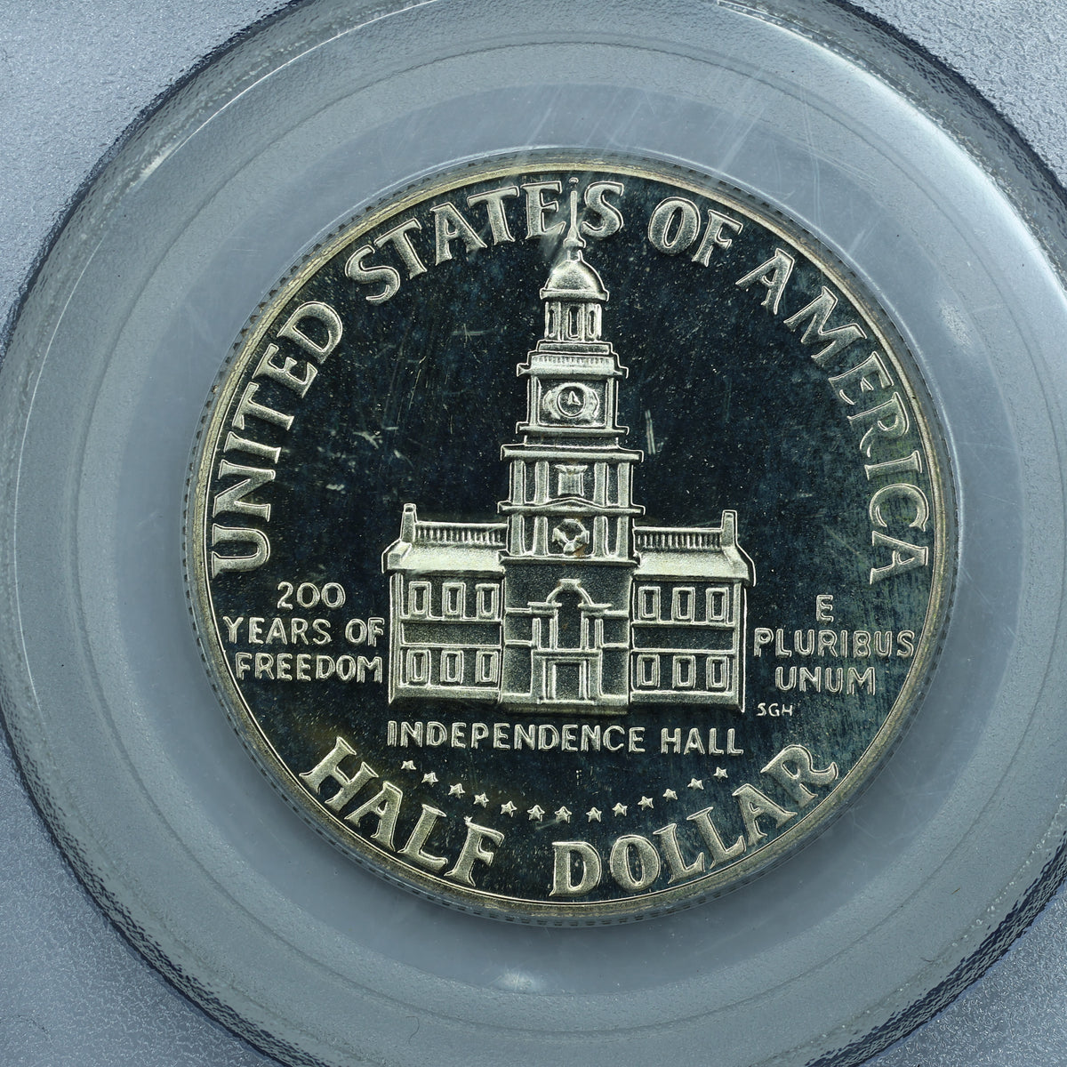 1976 S (San Francisco) Kennedy Half Dollar Silver 50c - PCGS PR69 DCAM