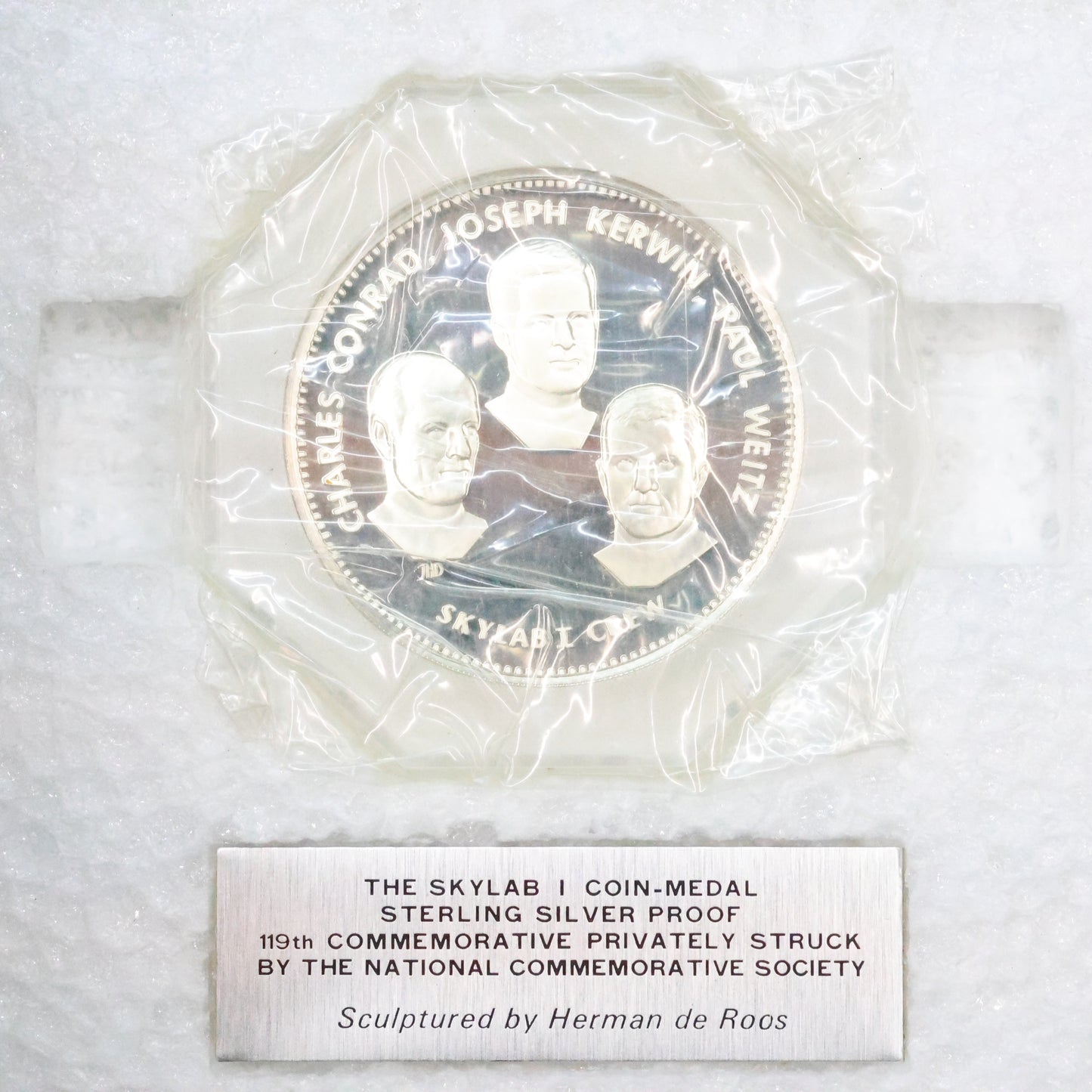 National Comm. Society - Skylab I Coin-Medal Sterling Silver Proof