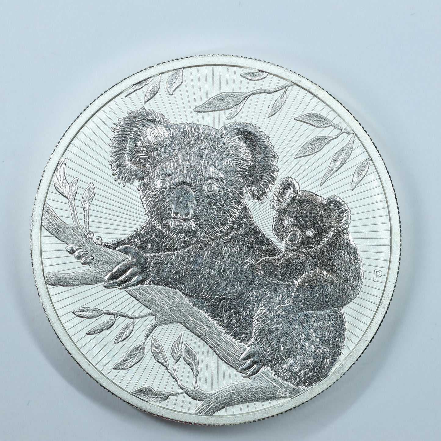2018 P Australia 2 oz .9999 Fine Silver $2 Koala - Mother & Baby