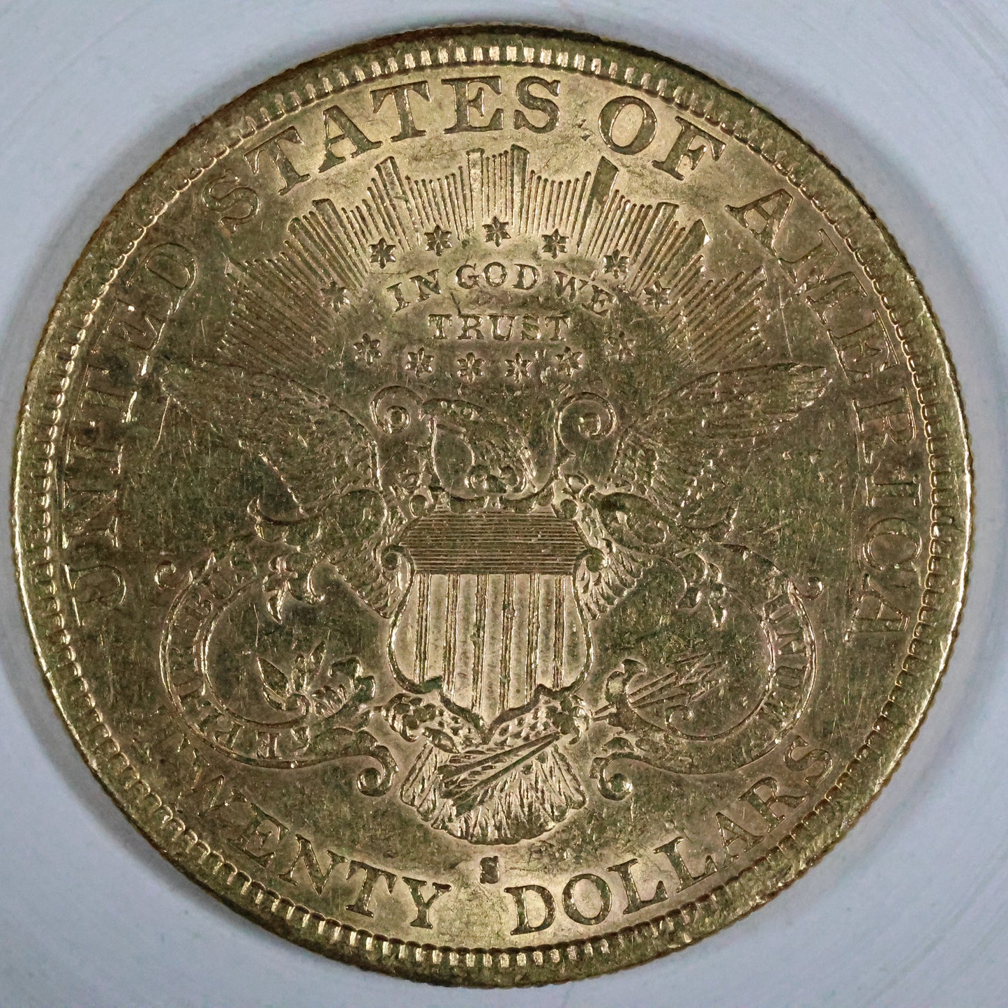 1881 S $20 Gold Liberty Head Double Eagle - San Francisco