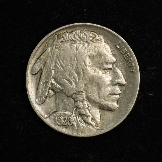 1928 Buffalo Nickel 5c - Philadelphia