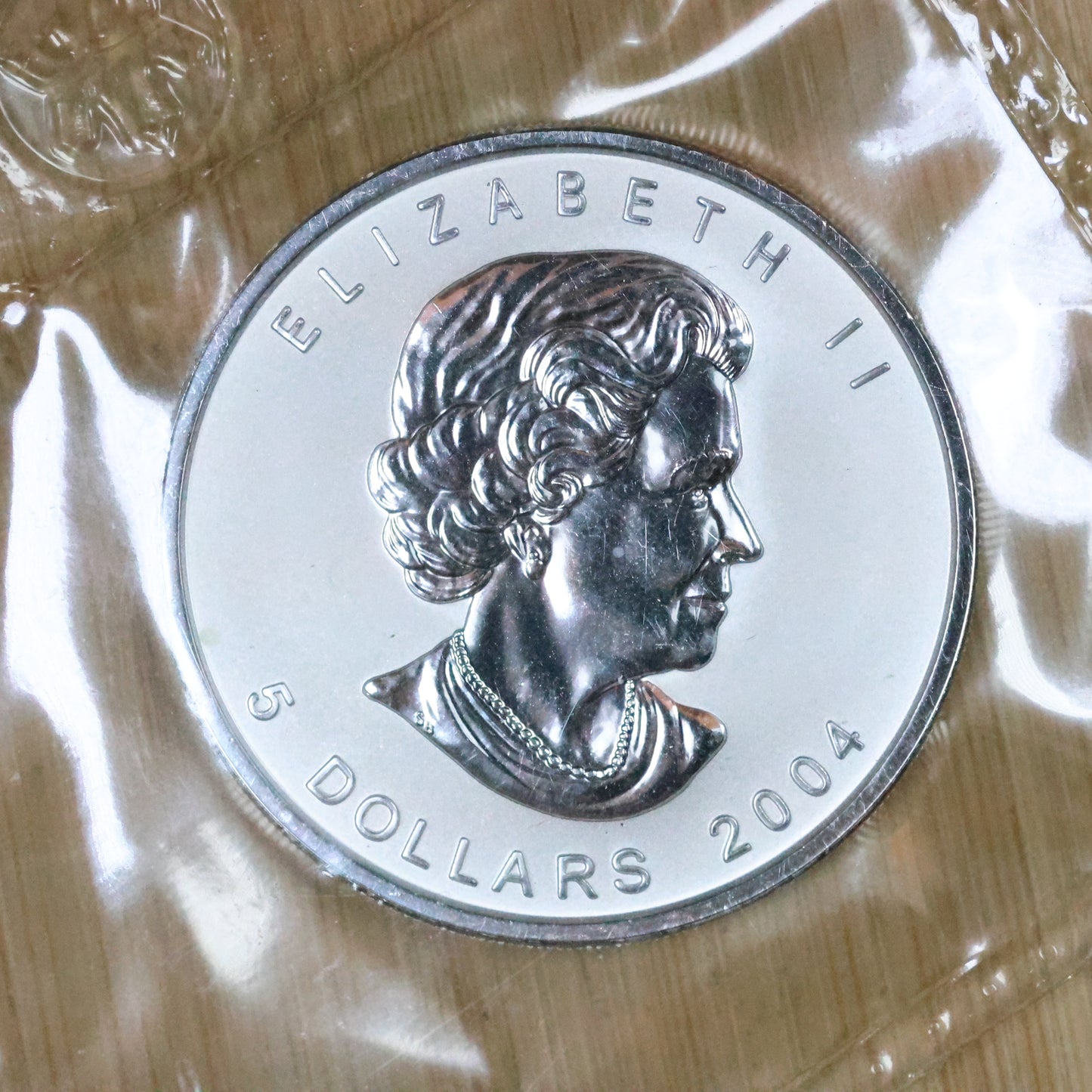 2004 1 oz Silver Canada $5 Maple Leaf Zodiac - Sealed - Sagittarius Privy