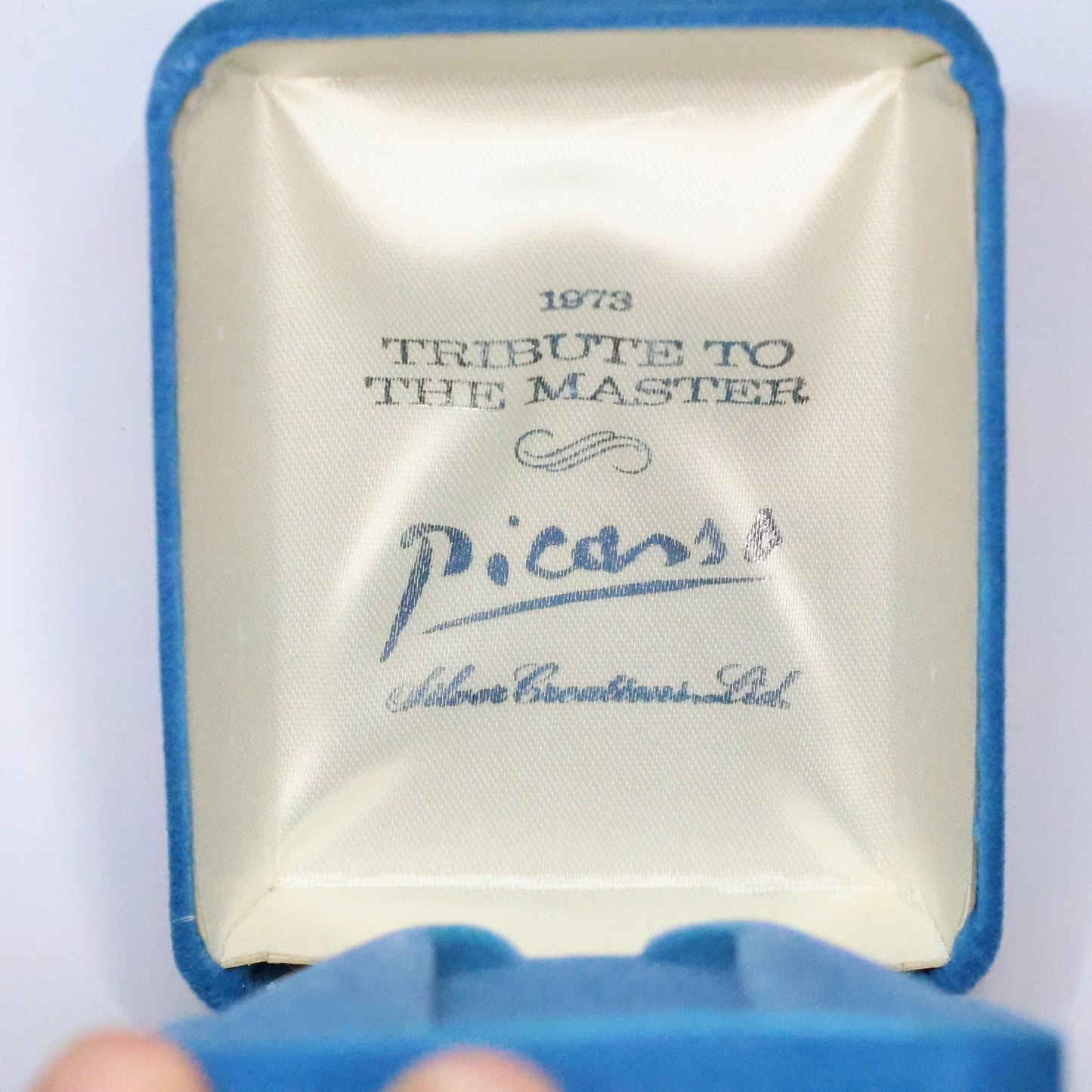 1973 Silver Creations Ltd - Picasso - 1 oz .999 Fine Silver Bar w/ Box