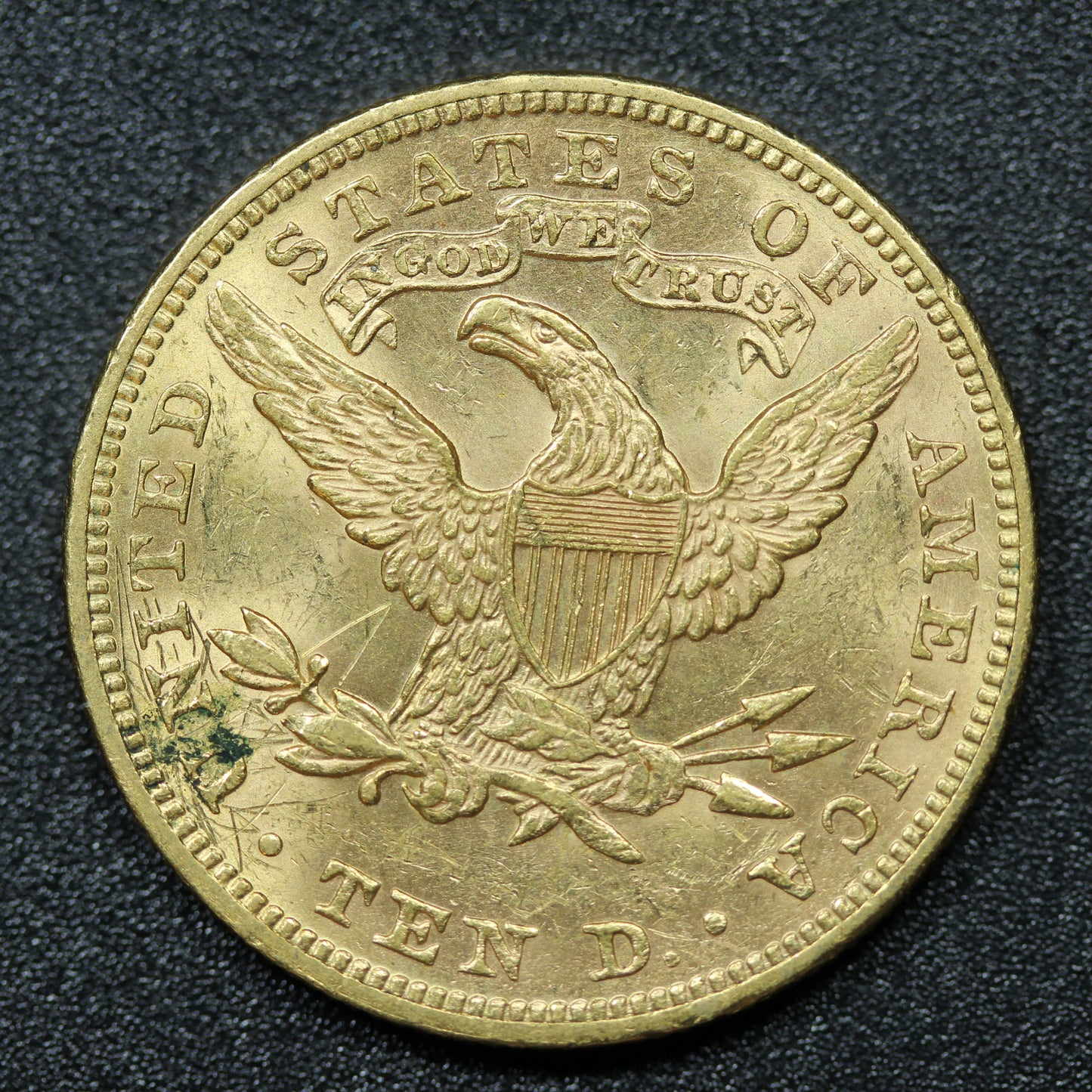 1894 $10 Liberty Head US Gold Eagle Coin