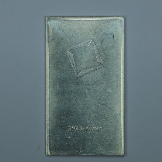 10 Gram .999 Fine Silver Valcambi Bar from 10x10 CombiBar - Not in Assay