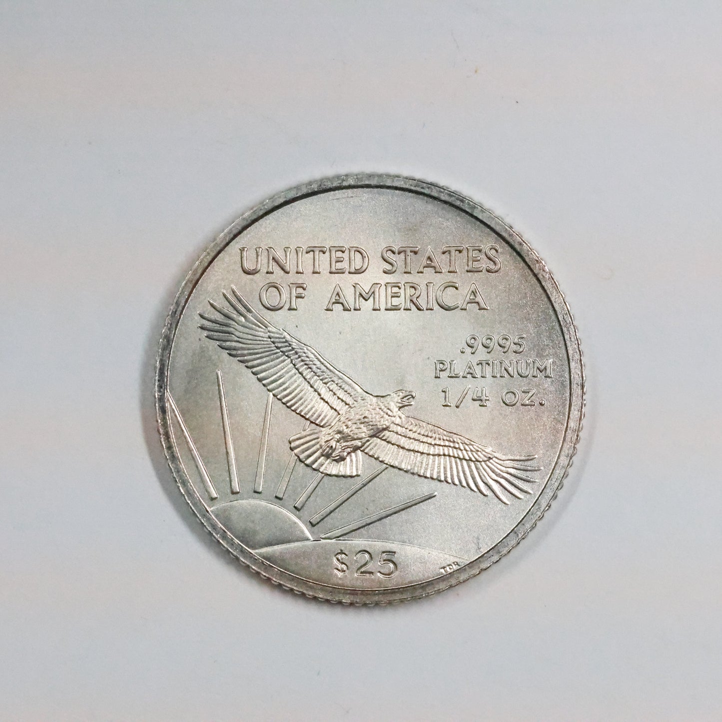 2005 1/4 oz $25 .9995 Fine Platinum American Eagle Coin