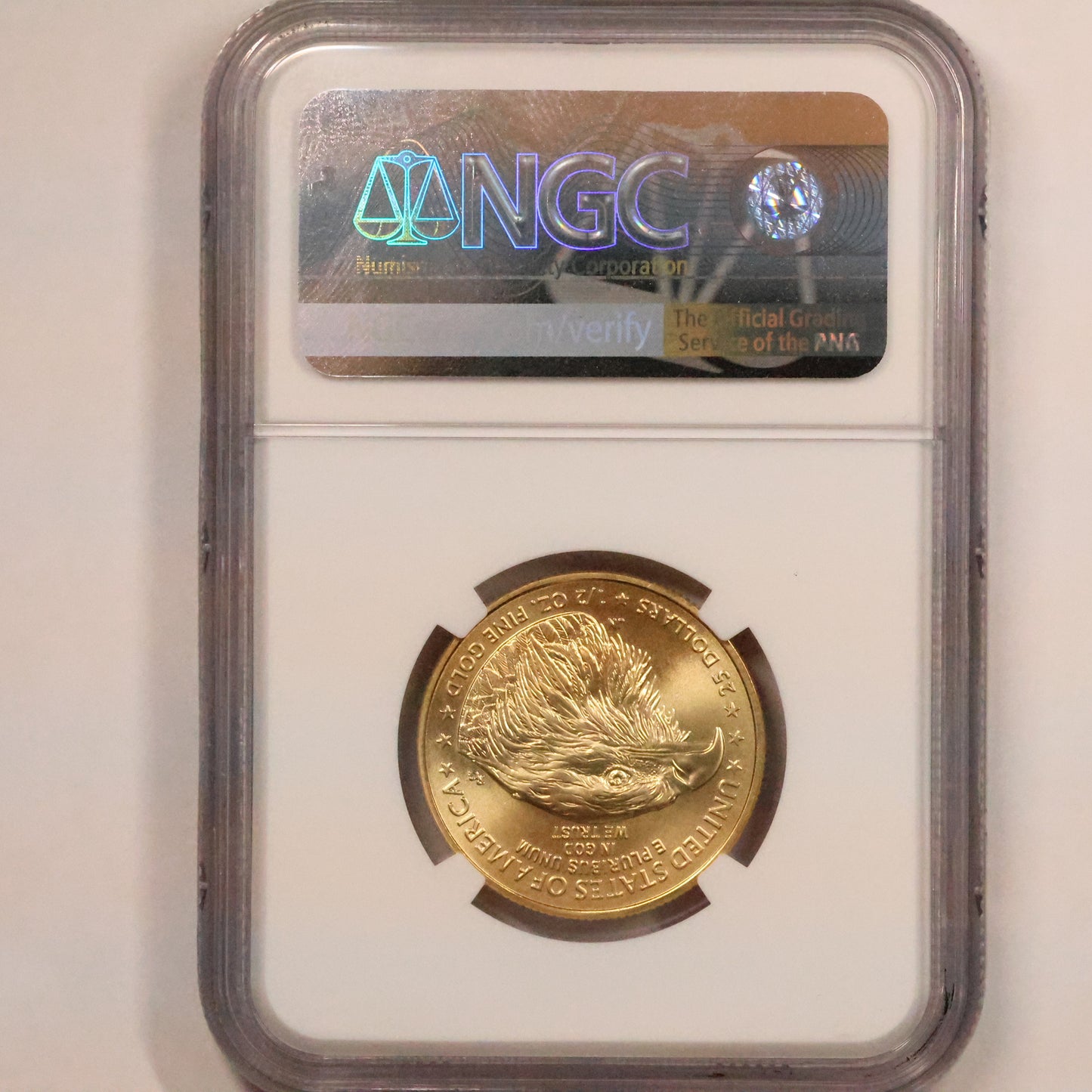 2022 $25 1/2 Oz Gold Eagle NGC MS70 Early Releases