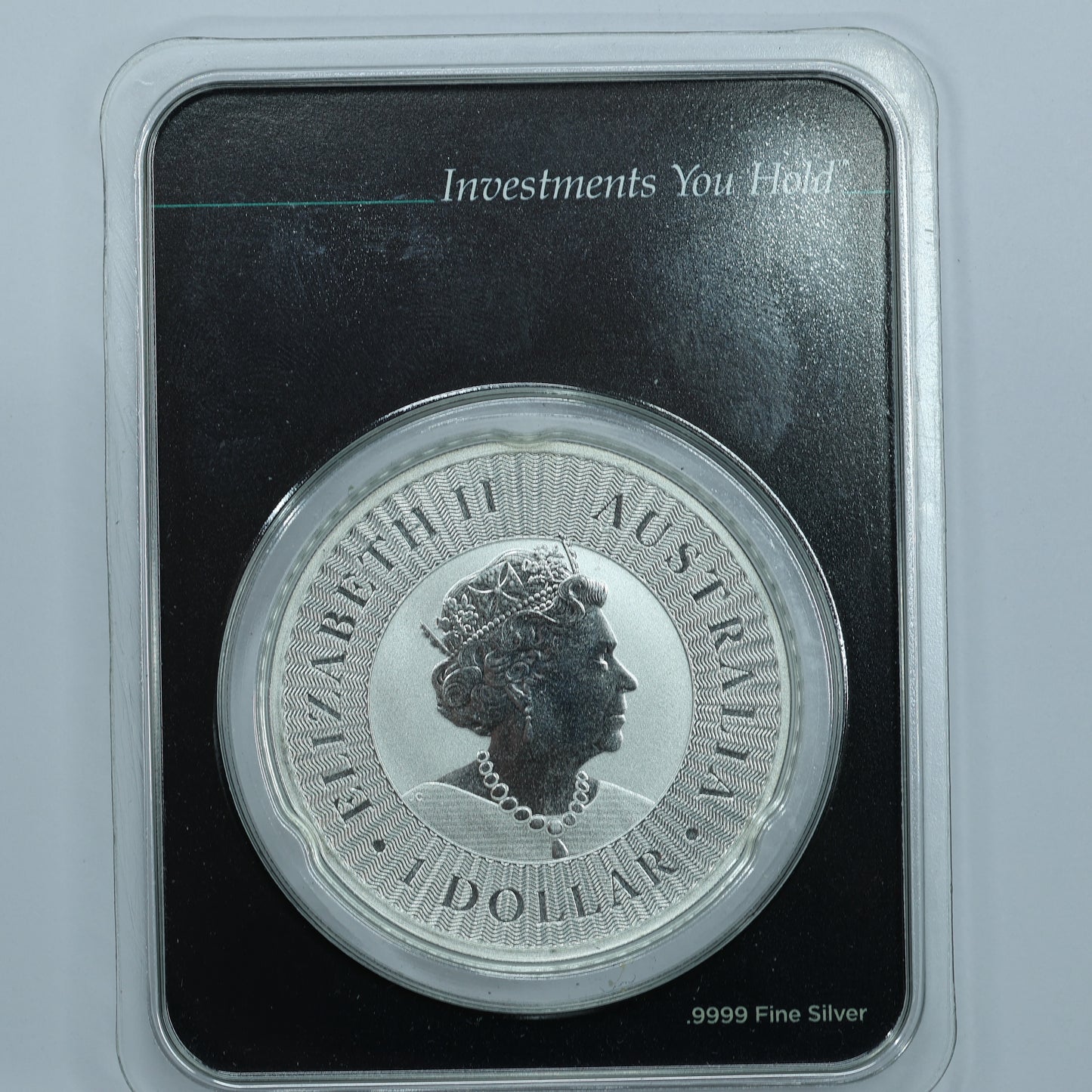 2021 1 oz Silver .9999 Fine Silver Australian Kangaroo $1 Coin in APMEX MintDirect Pkg