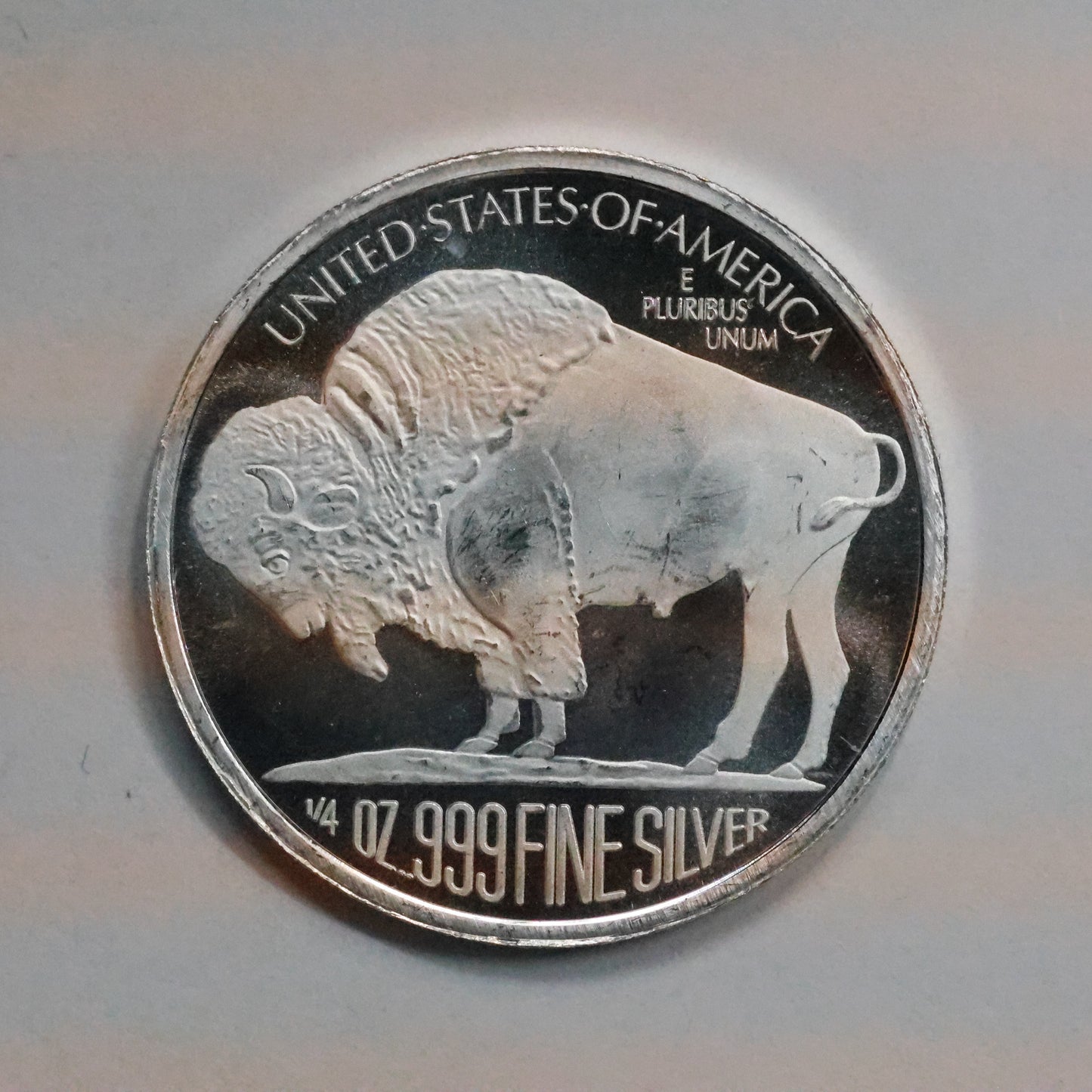 SilverTowne 1/4 oz .25 oz Buffalo Round .999 Fine