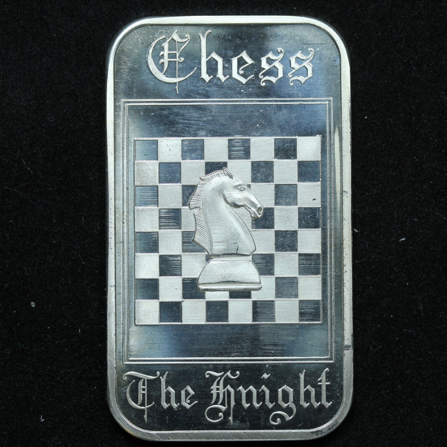 1 oz .999 Fine Silver - Madison Mint - Chess 'The Knight' w/ Capsule