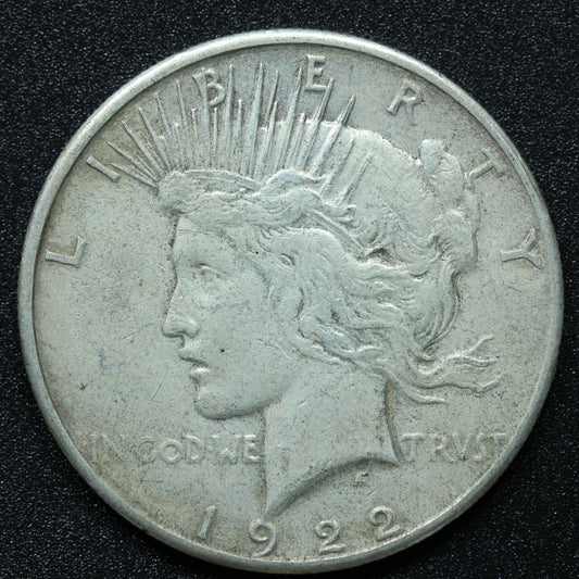 1922 Peace Dollar - Silver - San Francisco