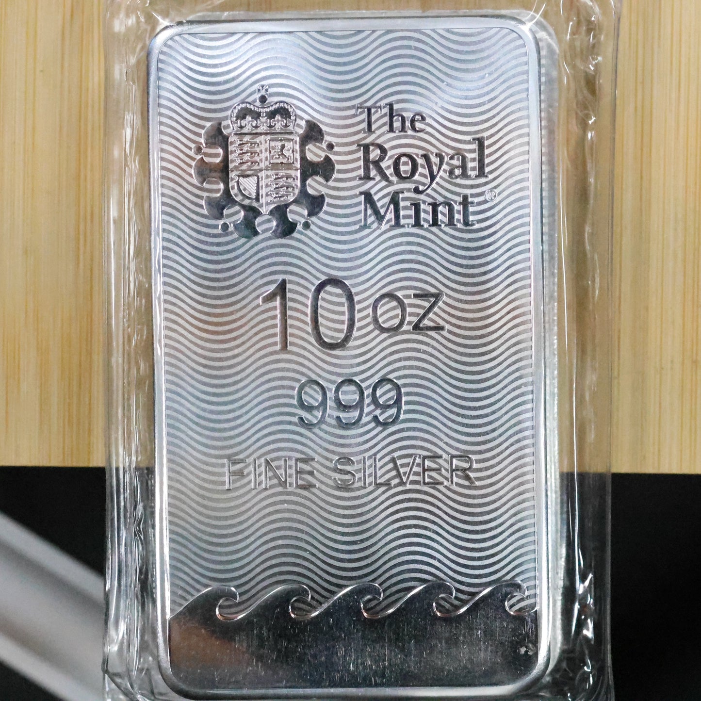 10 oz The Royal Mint Britannia .999 fine Silver Bar Sealed