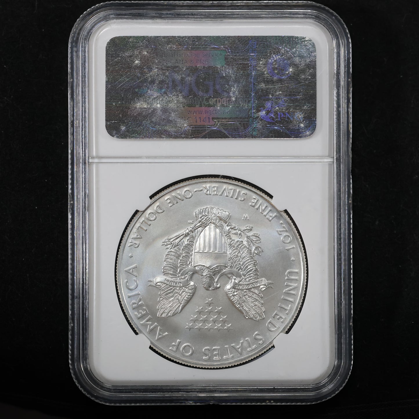 2011 W American Silver Eagle $1 .999 Fine Silver - NGC MS 69 25th Anniv.