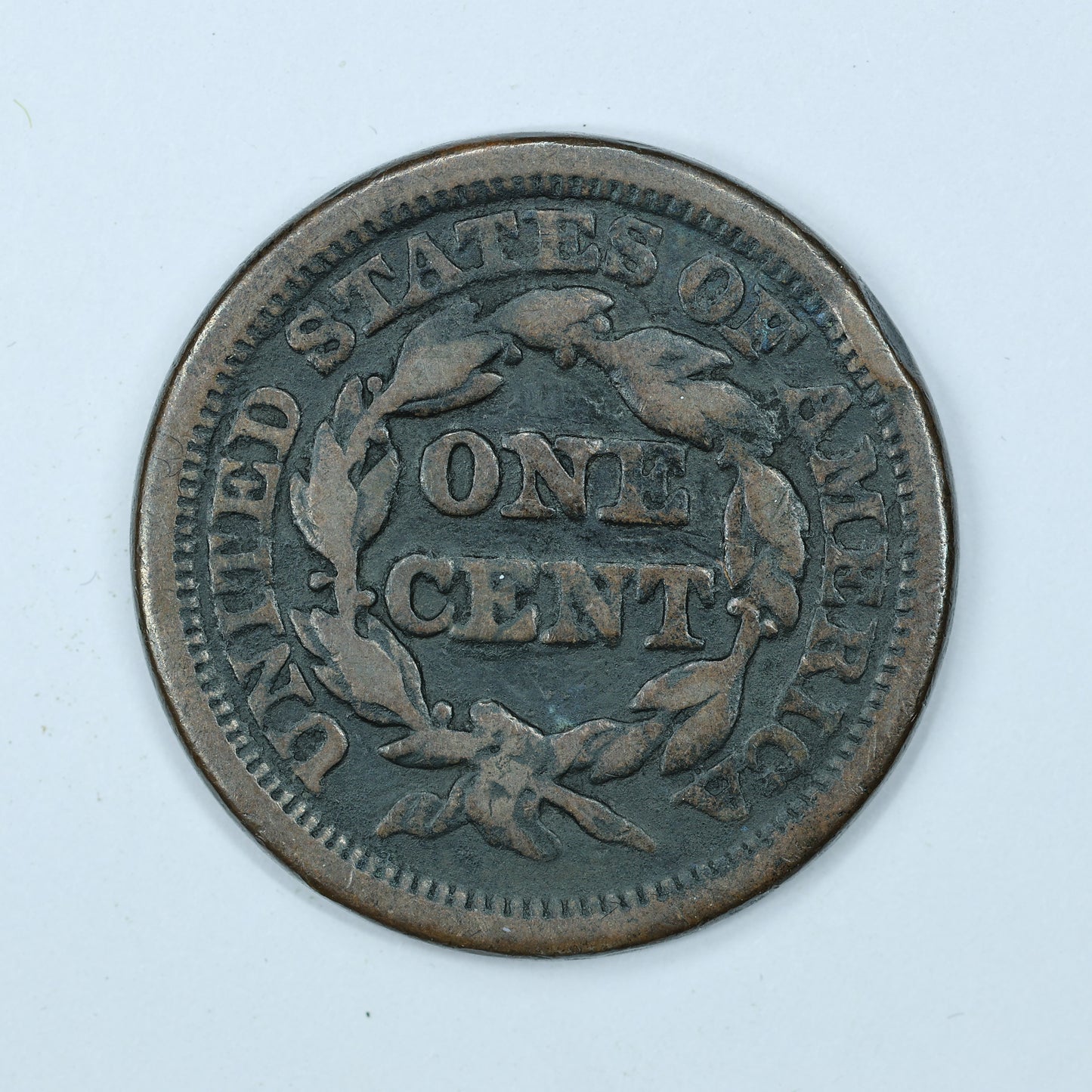1847 Braided Hair US Large Cent 1C Penny