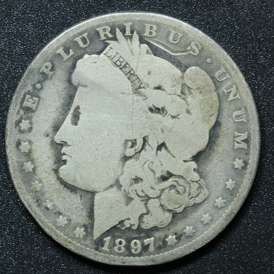 1897 O Morgan Silver Dollar - New Orleans
