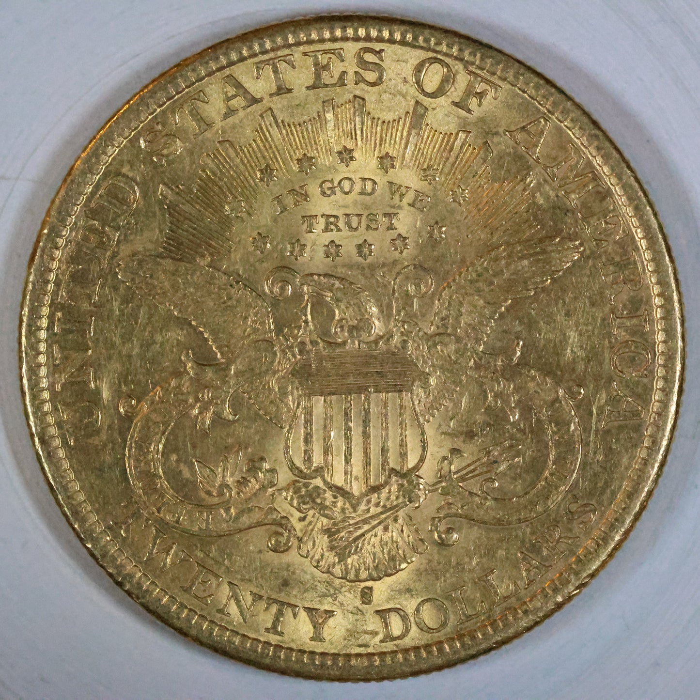 1893 S $20 Gold Liberty Head Double Eagle - San Francisco