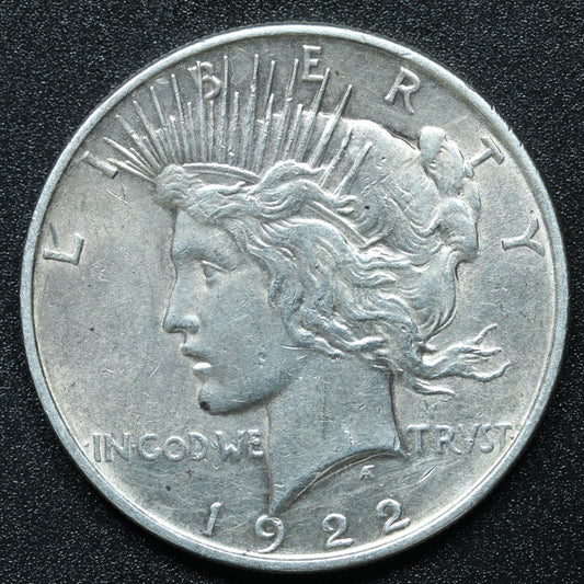 1922 Peace Dollar - Silver - Philadelphia