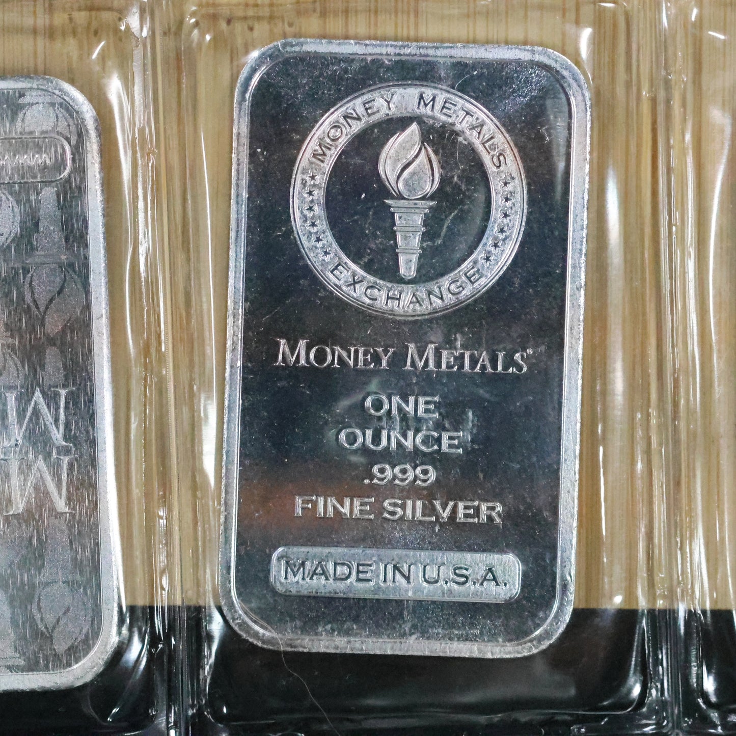 Money Metals Exchange 1 oz Silver Bar .999 Fine Sealed