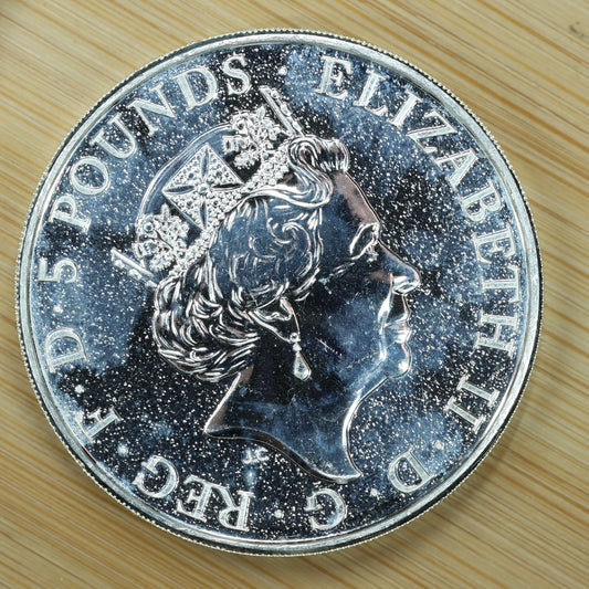 2017 Great Britain 2 oz Silver Queen's Beasts Griffin of Edward Exact Coin Pictured