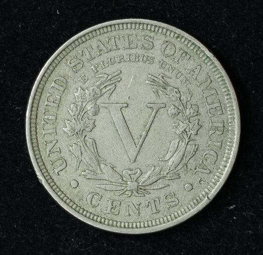 1905 5c Liberty V Nickel Five Cent Coin