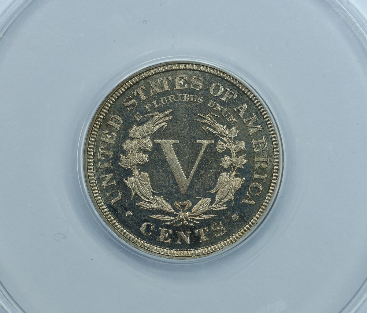 1883 Liberty Head V Nickel 5c w/ Cents - ANACS PF63 Cameo