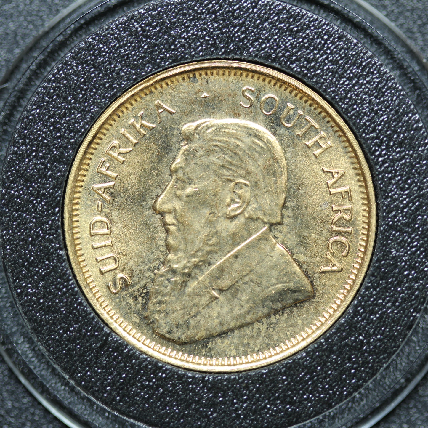1980 1/4 oz South African Gold Krugerrand Bullion Coin w/ Capsule (#12)